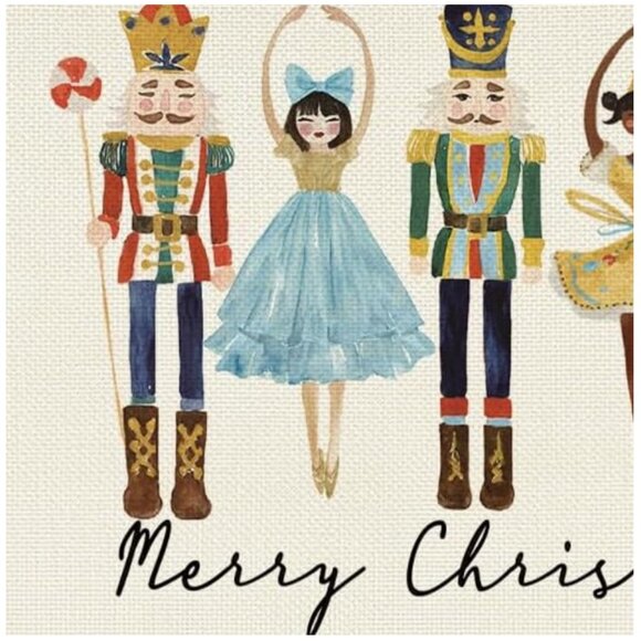 Nutcracker Table Placemats Xmas Christmas Decor Holiday Decorations Gift Set 4 - Picture 7 of 9